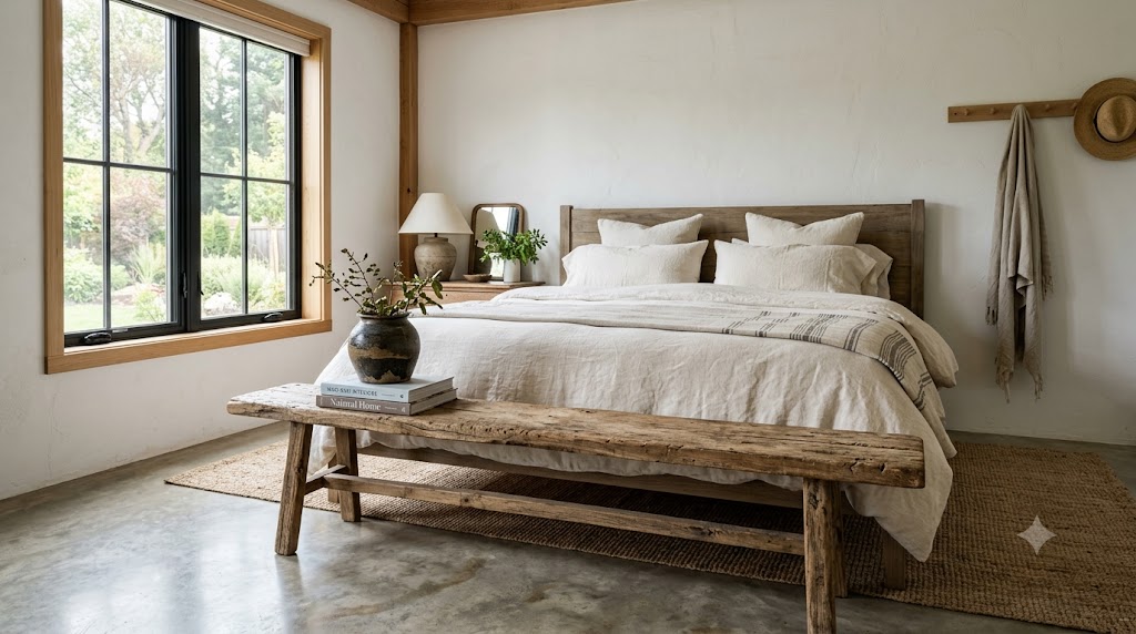 Reclaimed Wood Bench